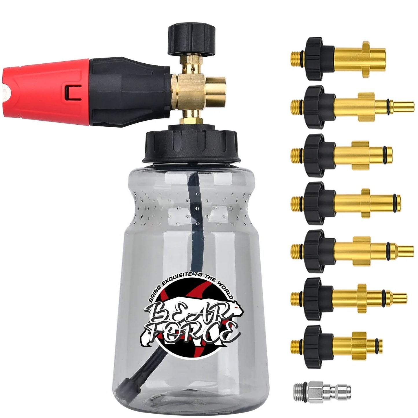 Lança de Espuma de Neve para Lavadoras de Pressão - Brilho e Proteção