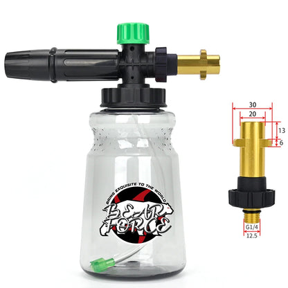 Canhão de Lança Espuma Snow Foam BEAR FORCE para Lavadoras de Alta Pressão