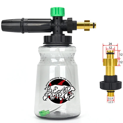 Canhão de Lança Espuma Snow Foam BEAR FORCE para Lavadoras de Alta Pressão