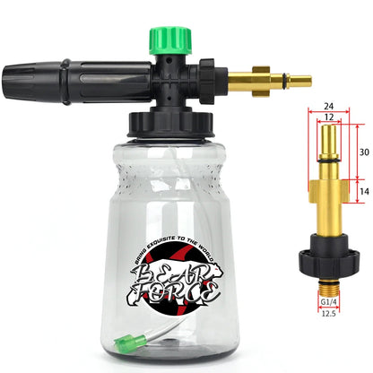 Canhão de Lança Espuma Snow Foam BEAR FORCE para Lavadoras de Alta Pressão