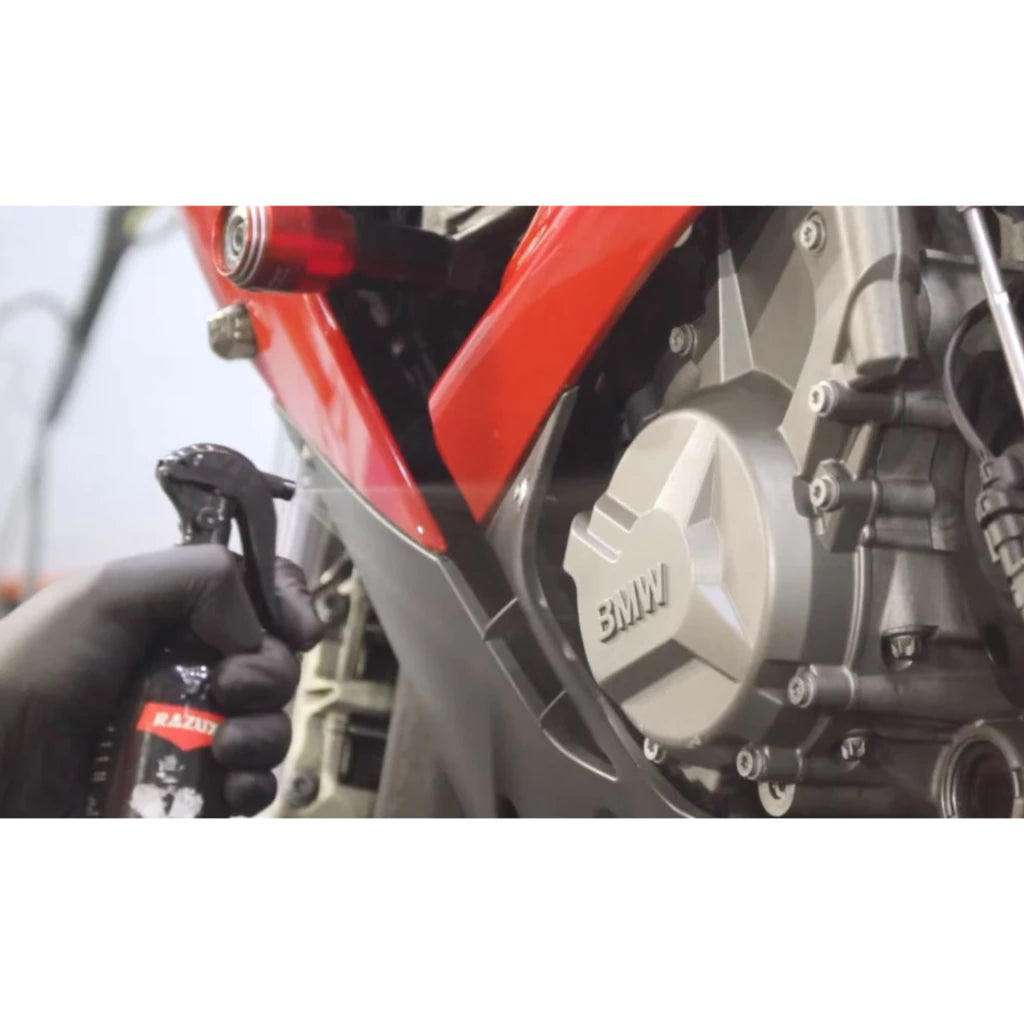 Verniz de Motor Premium Motux Razux 240ml - Brilho e Proteção