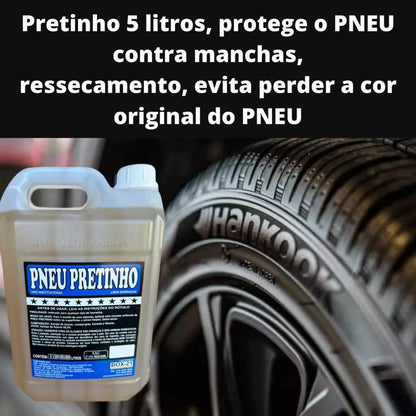 Pretinho Baba de Camelo Automotivo Concentrado Brilho Intenso 5 Litros
