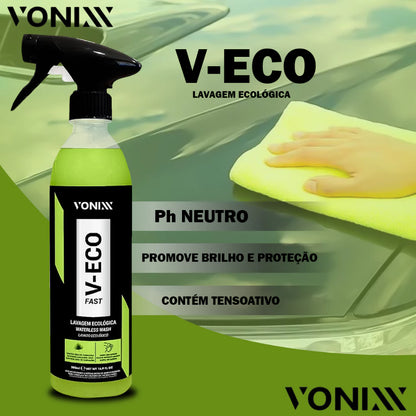 V-Eco Fast Vonixx Lava à Seco com Cera de Carnaúba 500ml