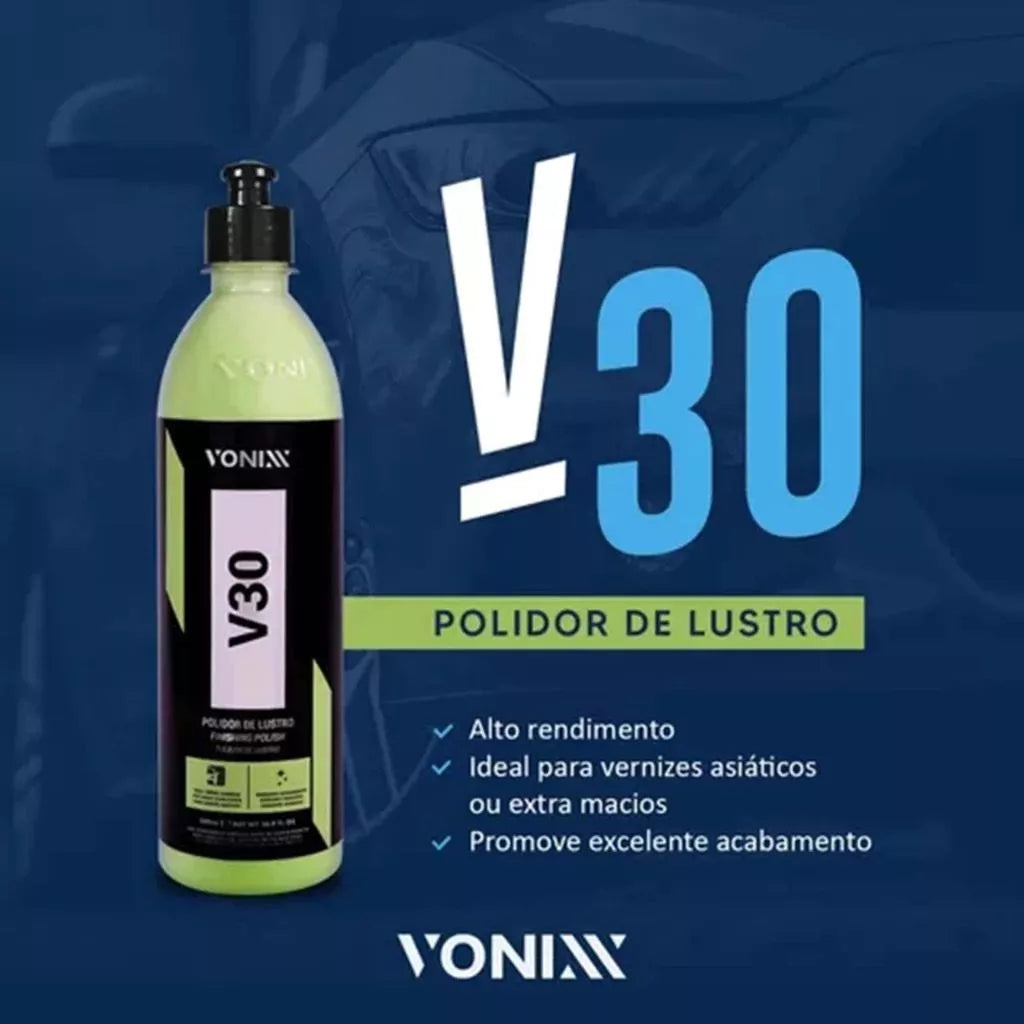 Kit Polidores Vonixx V10 V20 V30 - Performance Profissional