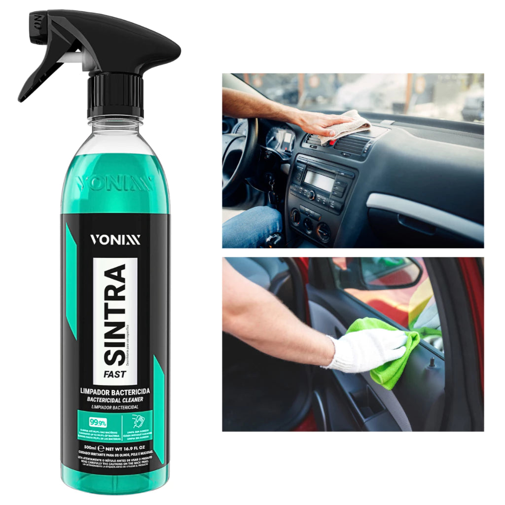Limpeza Automotiva Sintra Fast 500ml - Eficiência e Proteção