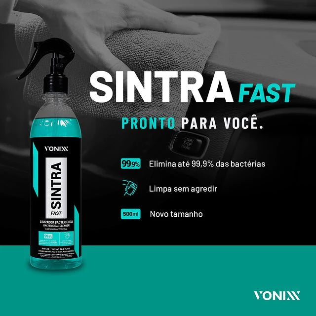 Limpeza Automotiva Sintra Fast 500ml - Eficiência e Proteção