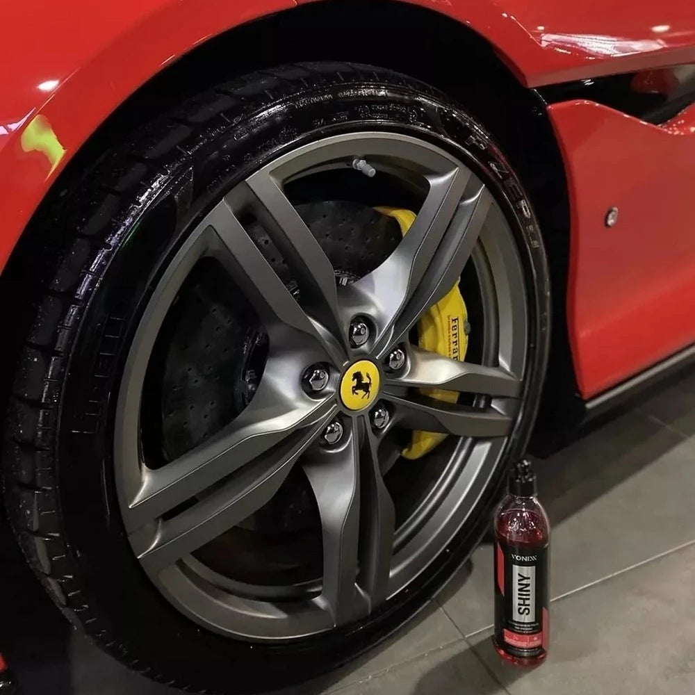 Pneu Pretinho Shiny Vonixx Brilho Molhado 500ml