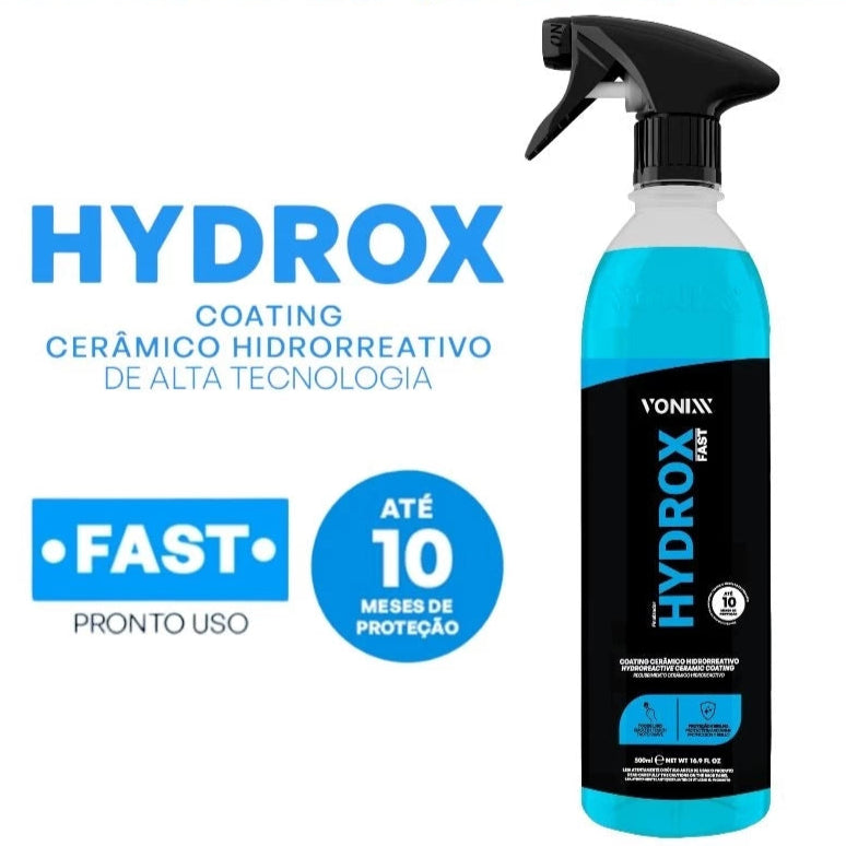 Fast Coating Cerâmico Hidroreativo Hidrox Vonixx 500ml
