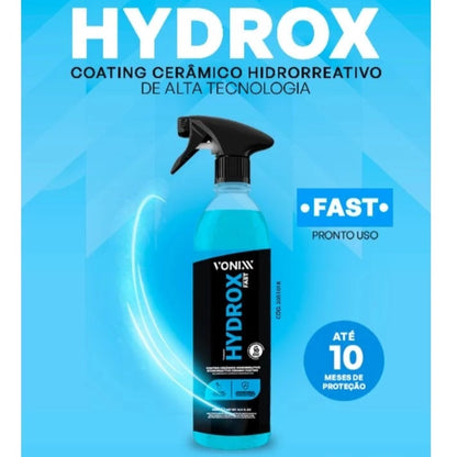 Fast Coating Cerâmico Hidroreativo Hidrox Vonixx 500ml