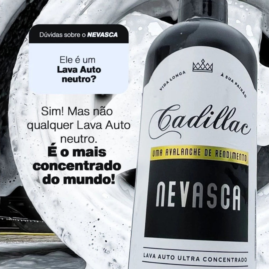Shampoo Nevasca 500ml Cadillac Super Concentrado