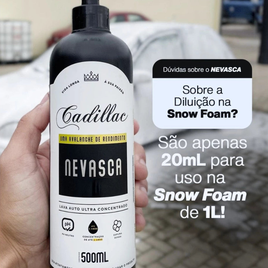 Shampoo Nevasca 500ml Cadillac Super Concentrado