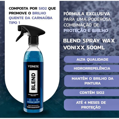 Kit Completo Vonixx: Limpeza e Proteção Automotiva Premium