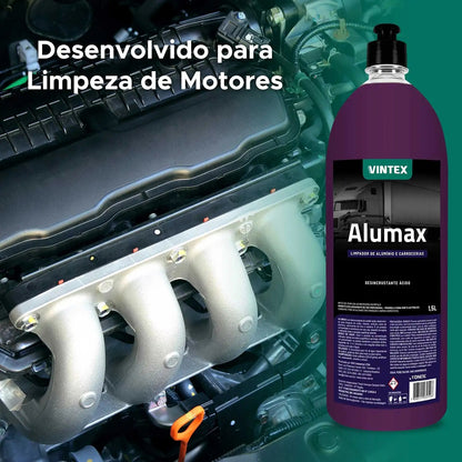 Limpa Alumínio Alumax Roda Baú Caminhão Vintex 1,5l Vonixx