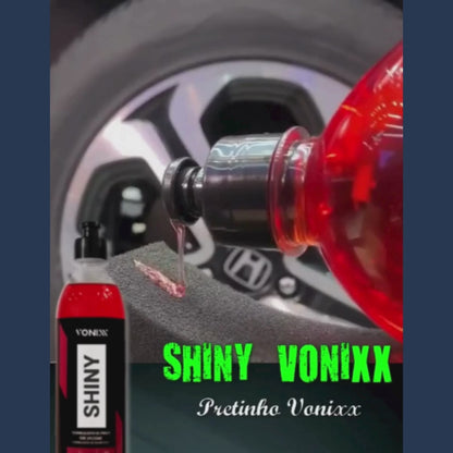 Pneu Pretinho Shiny Vonixx Brilho Molhado 500ml