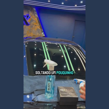 Limpa Vidros 4 em 1 Glazy 500ml com Redutor de Atrito