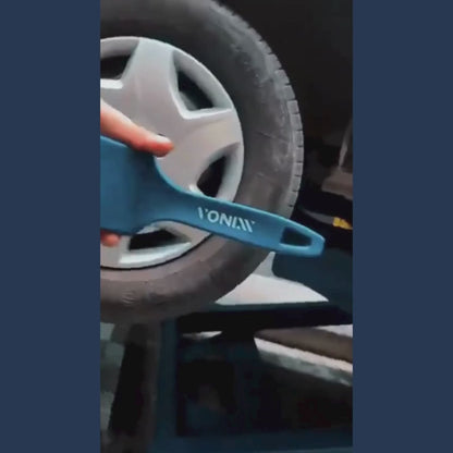 Delet 1,5L + Escova para Pneus Vonixx Limpador de Borrachas e Pneus