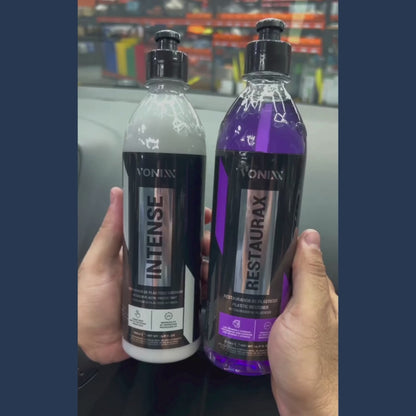 Kit Premium Vonixx: Limpeza e Hidratação para Plásticos e Borrachas