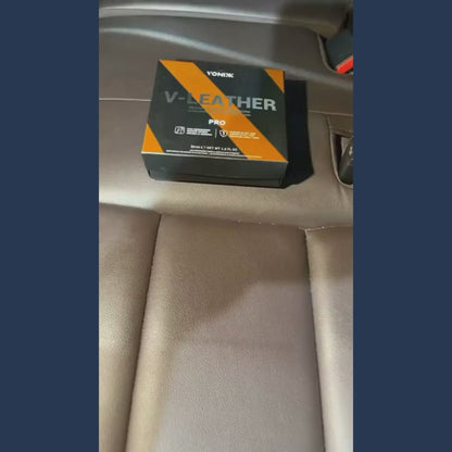 Vitrificador de Couro V-Leather Pro 50ml - Proteção Avançada