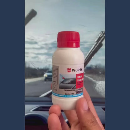Limpa Para-brisa Wurth 100ml - Eficiência e Clareza Impecável