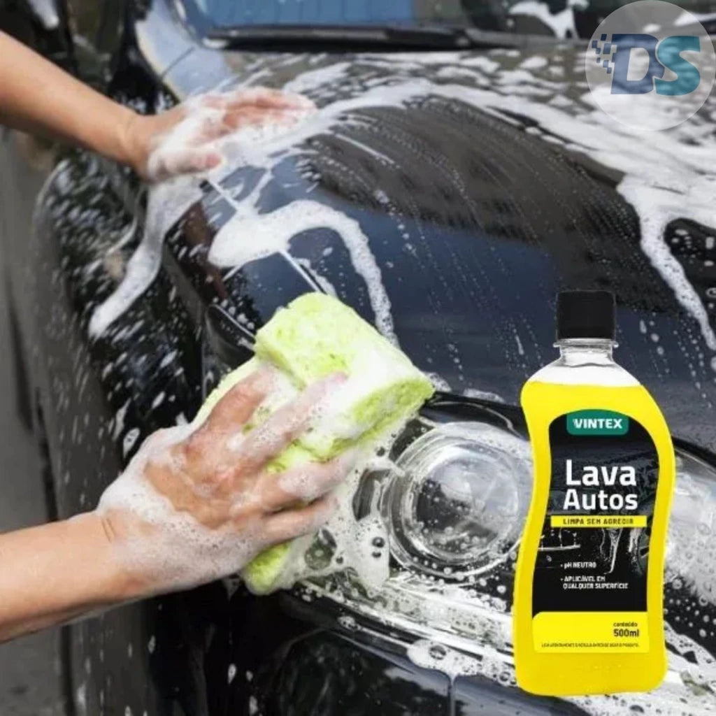Shampoo Automotivo Premium 500ml - Limpeza e Proteção Vintex
