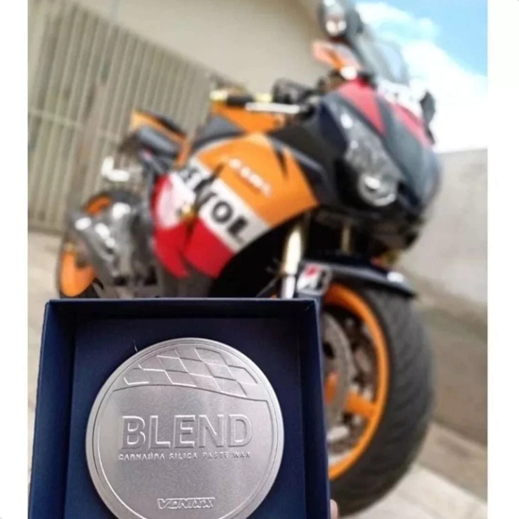 Kit Blend Paste Wax 100ml + Aplicador de Espuma Anatômico Vonixx