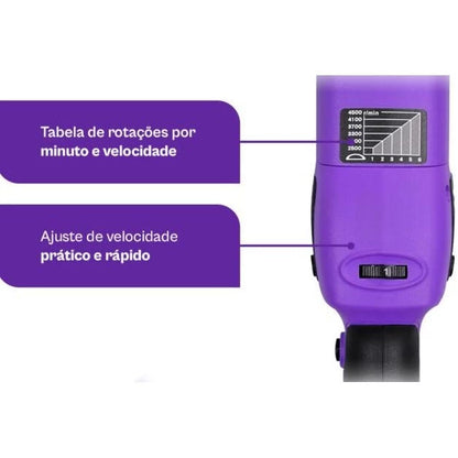 Politriz Roto-Orbital Zacs 5'' 15mm 110v - Eficiência e Praticidade
