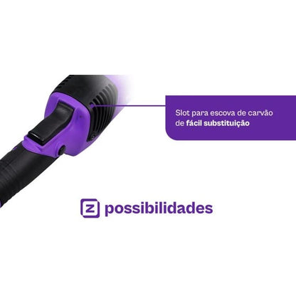 Politriz Roto-Orbital Zacs 5'' 15mm 110v - Eficiência e Praticidade