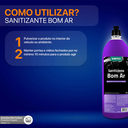 Aromatizante Sanitizante Premium Vintex Vonixx 1,5L