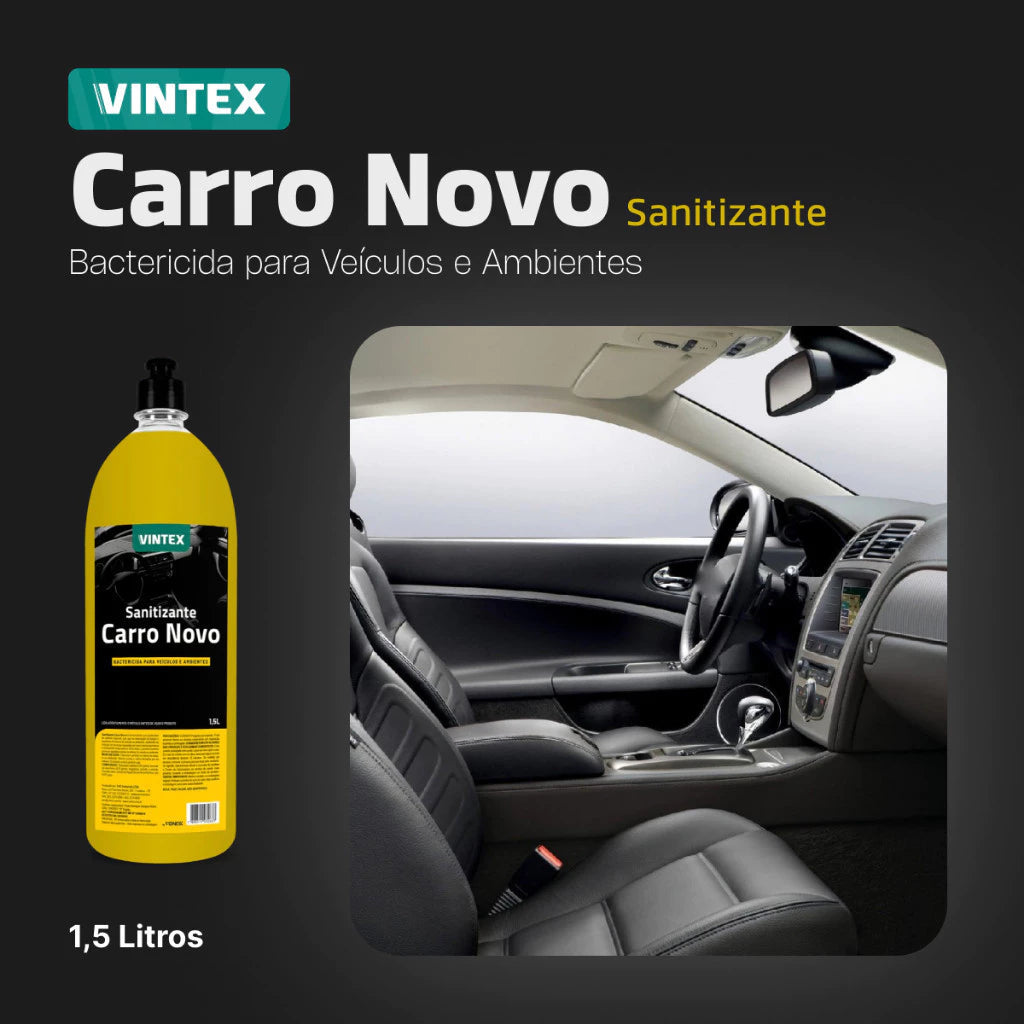 Kit 4 Odorizadores Aromatizantes Vintex - Frescor e Higiene
