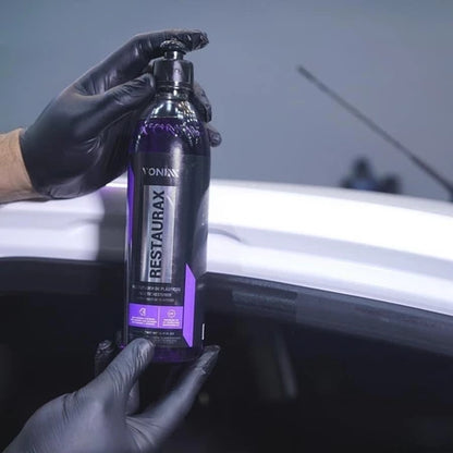 Kit Restaurax: Renovador Premium de Plásticos e Borrachas com Aplicador