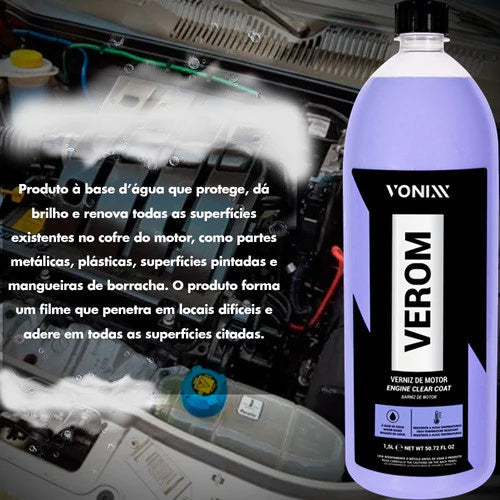 Verniz de Motor Vonixx Verom 1,5L - Proteção e Brilho Superior