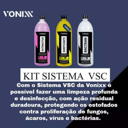 Kit Limpador Concentrado Vonixx Vsc 7 em 1- Eficiência e Proteção