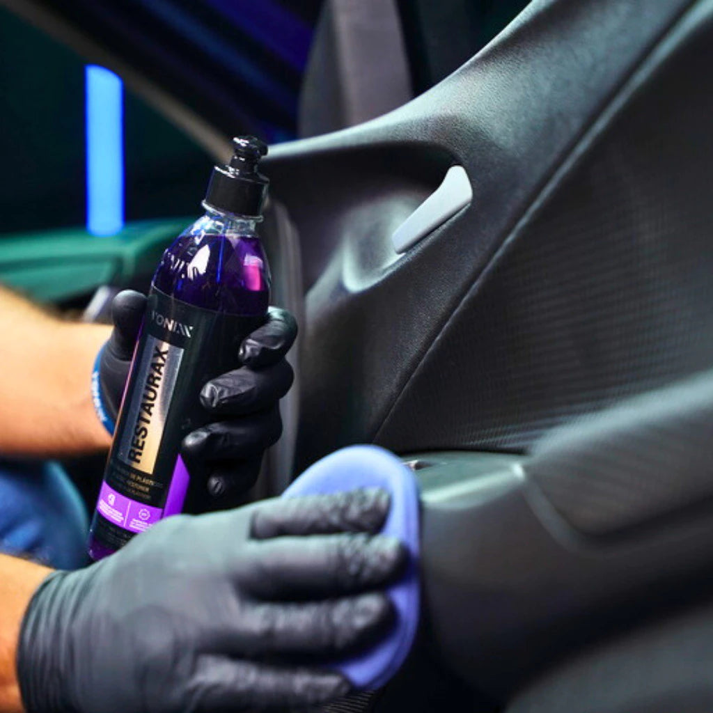 Kit Restaurax: Renovador Premium de Plásticos e Borrachas com Aplicador