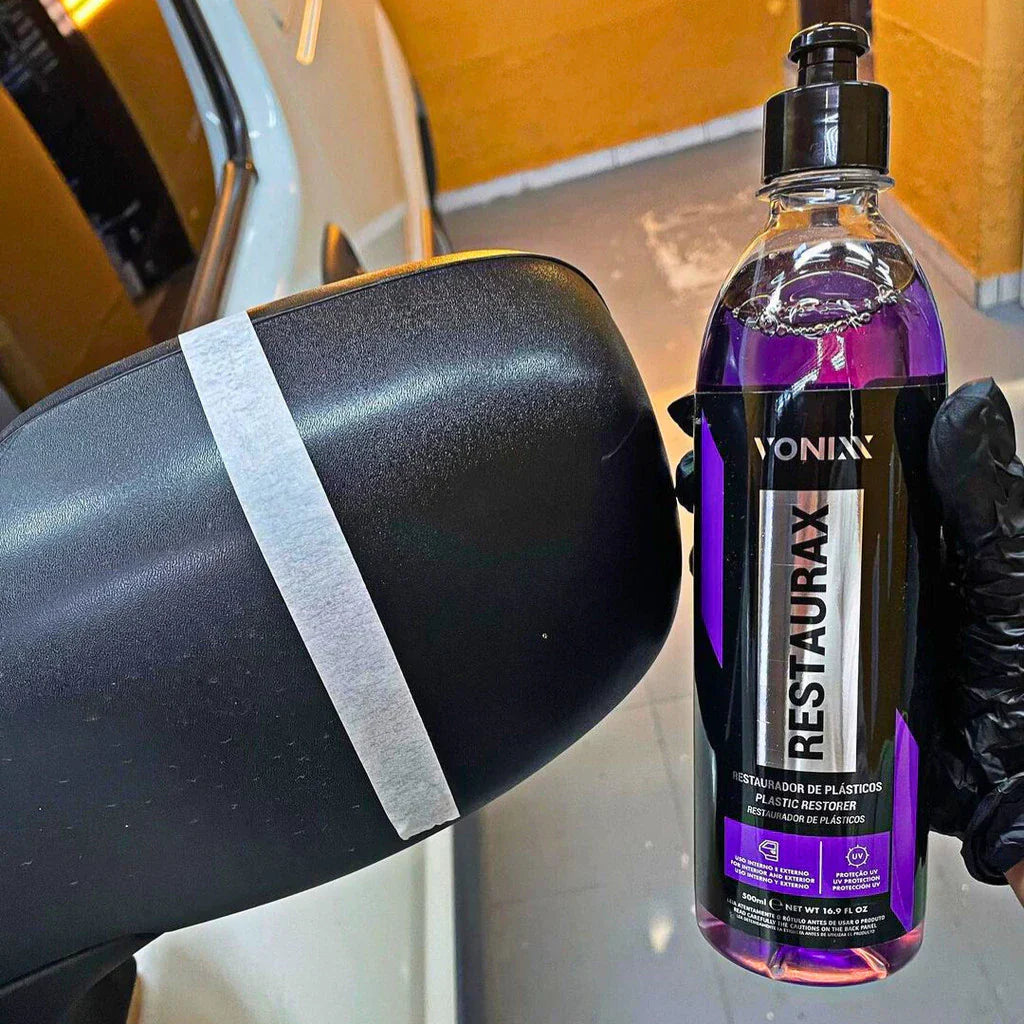 Restaurador de Plásticos Vonixx 500ml com Aplicador Anatômico