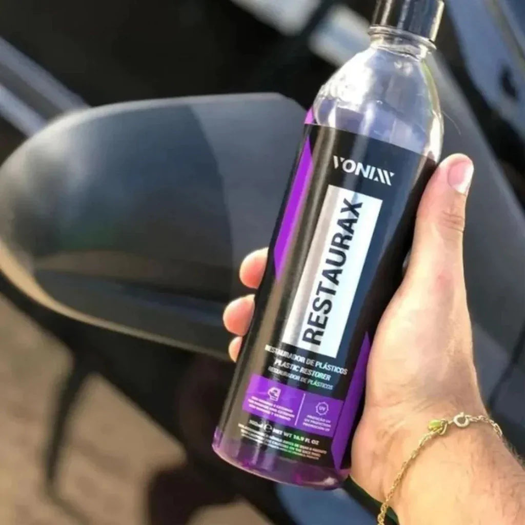 Restaurador de Plásticos Vonixx 500ml com Aplicador Anatômico