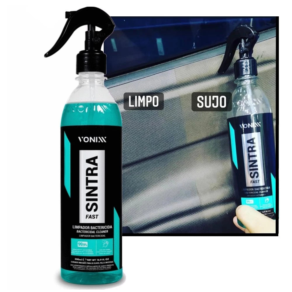 Limpeza Automotiva Sintra Fast 500ml - Eficiência e Proteção
